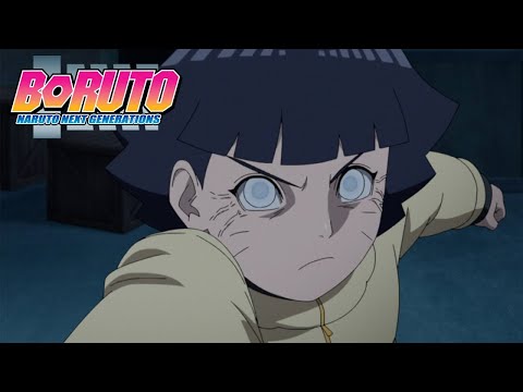 Himawari Uses Gentle Fist  Boruto: Naruto Next Generations 