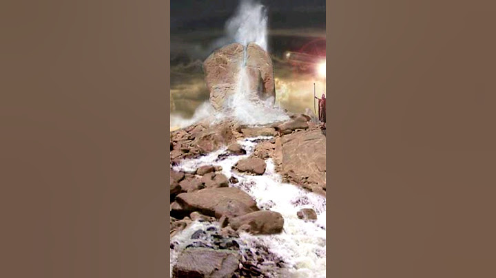 Moses, Exodus Route from Egypt: See the Rock That Moses Struck - Full Video in Description