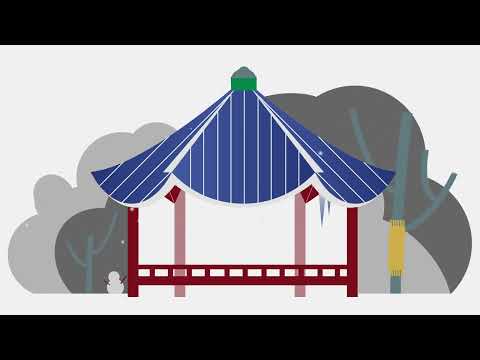 모션그래픽, 경복궁 '겨울의 정자', Gyeongbokgung Palace 'Winter Pavilion', 에이치파크, 셀수스