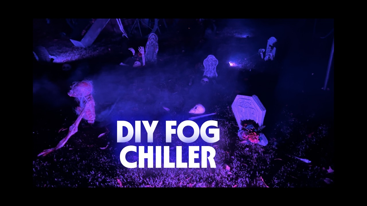 The Easiest DIY Fog Chiller for Creepy Halloween Fog