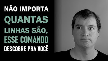 Como encontrar o total de linhas de uma planilha automaticamente | Excel VBA