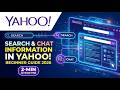 Search & Chat Information in Yahoo 2026 Step by Step Beginner Guide 2 Min
