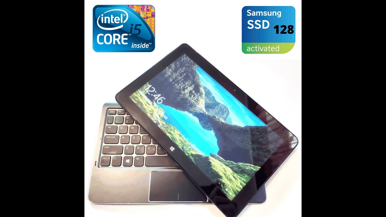 Ноутбук-трансформер Dell venue 11 pro 7139, 11", i5-4300y, 4Gb, SSD 128Gb, WI-FI, NFC, дві батареї