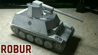 Building 🇩🇪Marder II Sdkfz 132🇩🇪 (German Tank Destroyer) #tank #papercraft