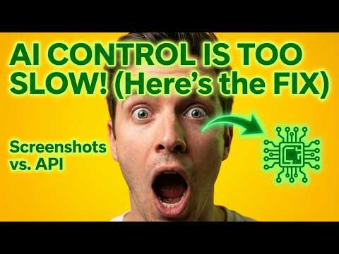 🤖 AI Computer Control: Why Screenshots Are TOO SLOW (Better Method!) | AHK Hero Extract