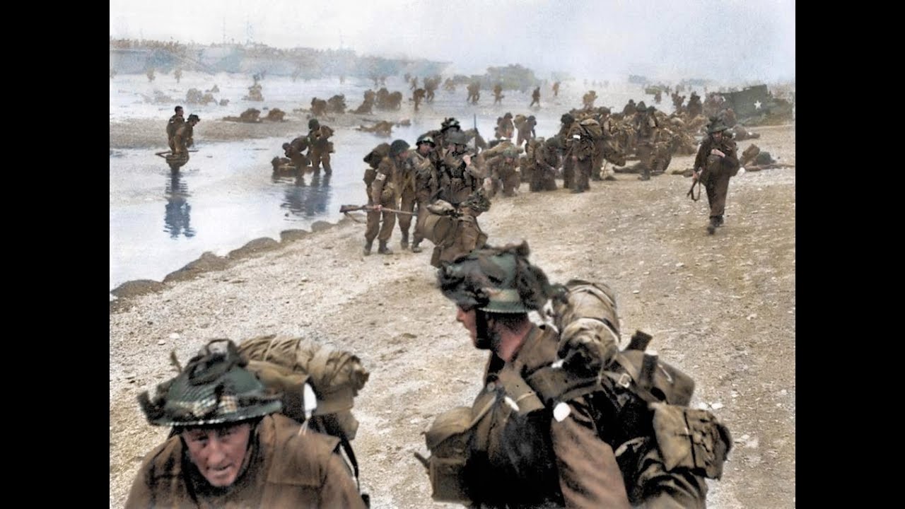 The Brits Who Stormed Omaha Beach, DDay 1944 YouTube