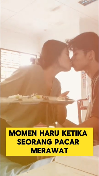 momen haru ketika pacar merawat cowok nya yang sedang sakit ‼️‼️#pacar #momenharu #sakit #bahagia
