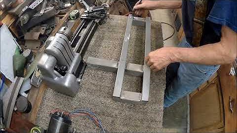 craftsman 109 mini lathe restore part 5 the frame