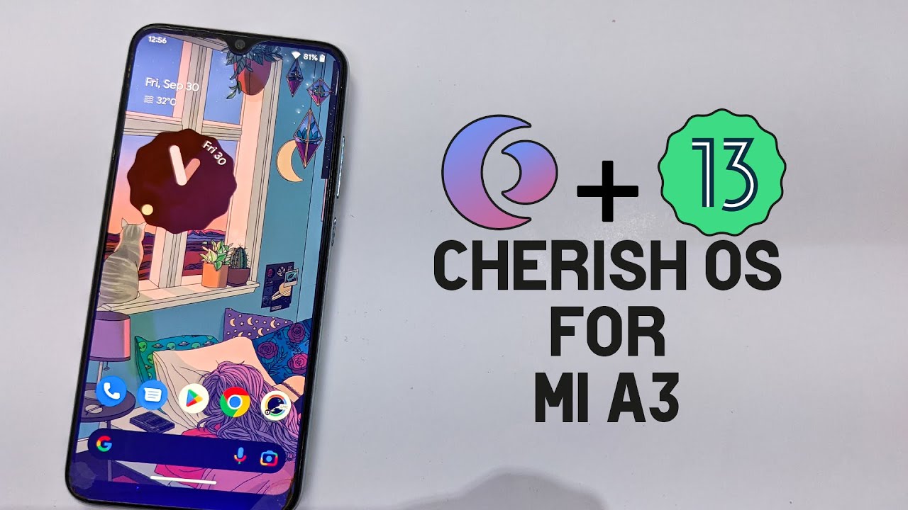 CherishOS OFFICIAL | Android 13 FOR MI A3 - YouTube