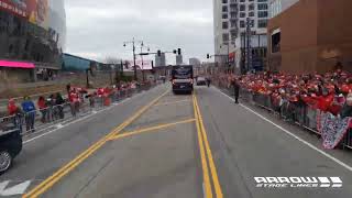 Chiefs Super Bowl Parade Ride Along by arrowstagelines1928 325 views 1 year ago 57 seconds