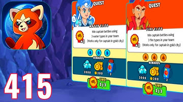 Dynamons World - Gameplay Walkthrough Part 415 - CHALLENGE CAVE: BOSS QUEST 1-2 (iOS, Android)