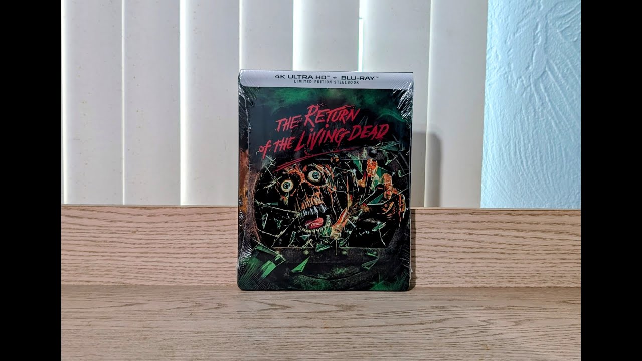The Return of the Living Dead Steelbook 4K UHD BluRay