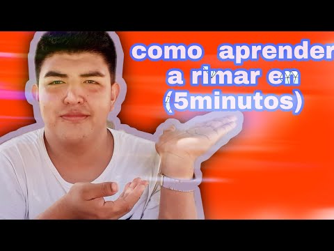 Como  aprender  a rimar  en 5 minuto/ albertmam