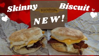 NEW Biscuitville SKINNY BISCUIT IS there really a difference