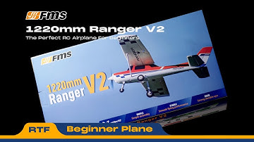 Unboxing the NEW FMS 1220mm Ranger EP V2 with Reflex V3! 🛩️
