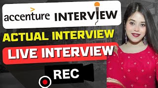 ACCENTURE Actual Live Interview  | Accenture Live recording Interview