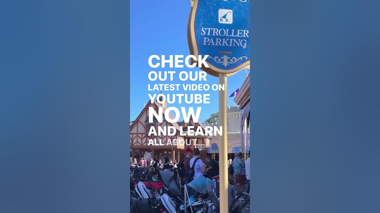 Disney has some strict rules regarding strollers are you aware of them