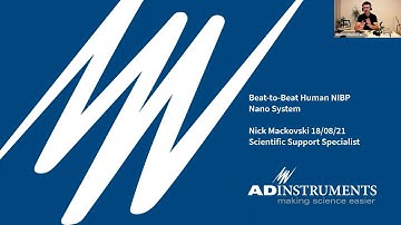 Beat-to-Beat Human NIBP Nano System | Setup & Demonstration Webinar with Nick Mackovski