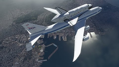 MSFS2020 Map Enhancement Mod - Apple Maps - Stress Test - 4K Gameplay Boeing 747