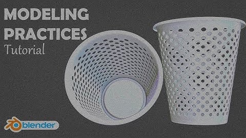 Blender Modeling Tutorial | Dust Bin Practice | @developeraid