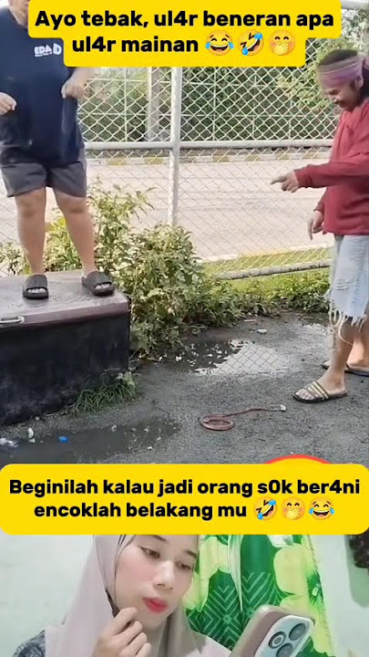 Beginilah kalau jadi org sok berani 😀 #humor #funny #videolucu #shortviral #fyp