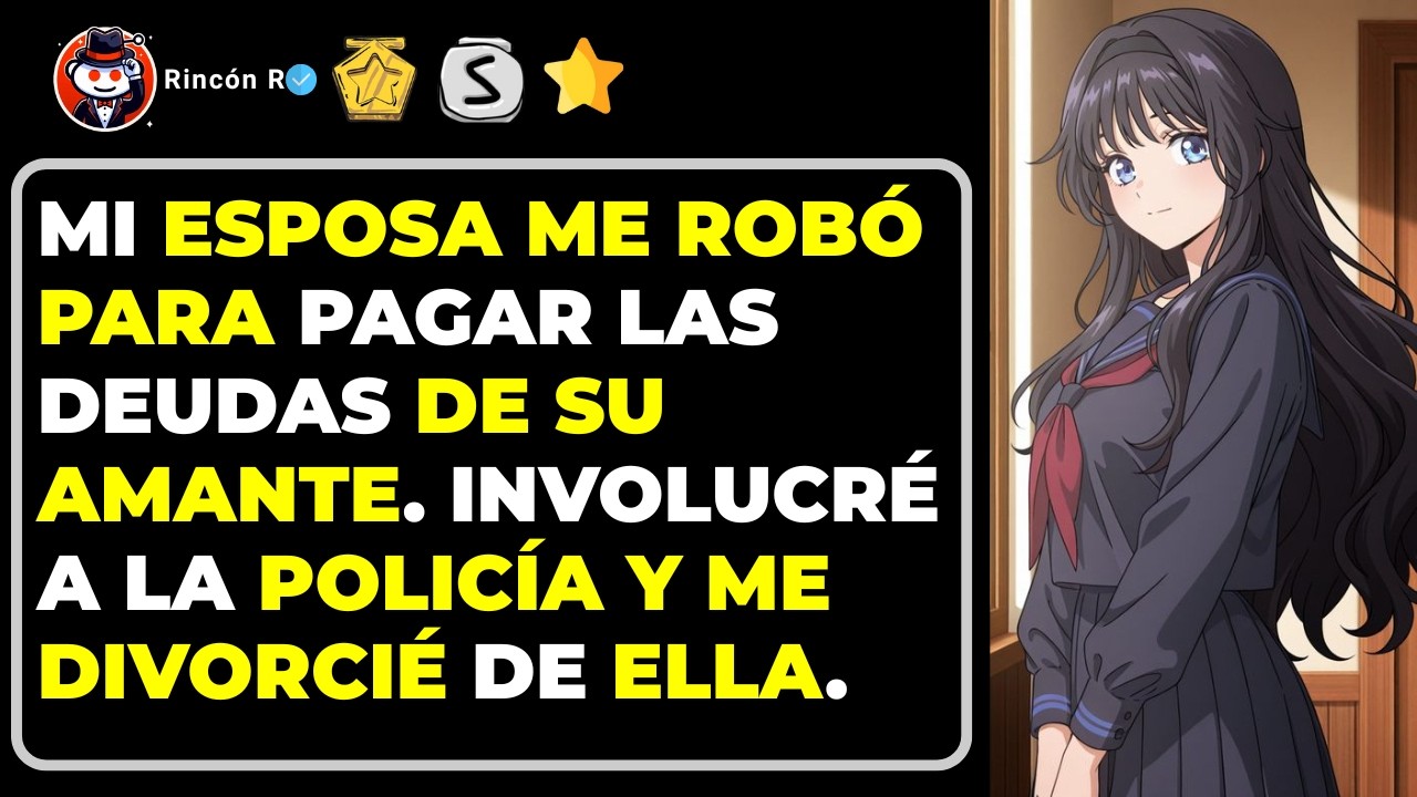 Mi esposa me robó para pagar las deudas de su amante. Involucré a la policía y me divorcié de ella.