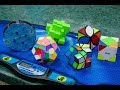 СОБРАЛ САМЫЕ НЕОБЫЧНЫЕ ГОЛОВОЛОМКИ | влог | Соревнования по сборке кубика Рубика