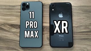 iPhone 11 Pro Max vs iPhone Xr