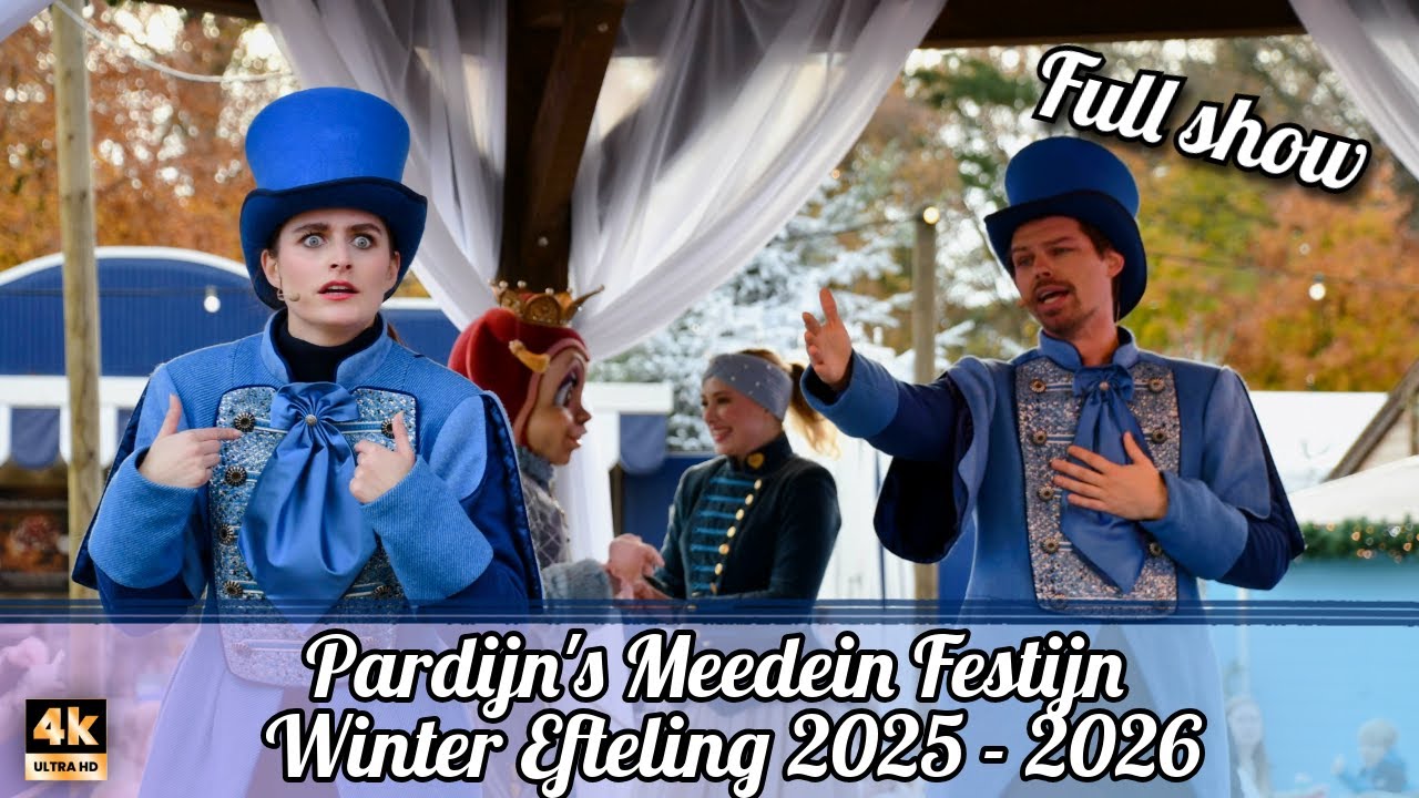 Pardijn's Meedein Festijn! - Winter Efteling 2025 - #efteling