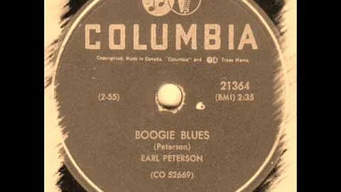 Earl Peterson - Boogie Blues