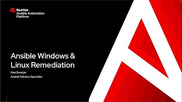 Ansible Windows & Linux Remediation