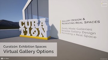 Virtual Gallery Options - Design an Exhibition Space (1/4) Curat10n Arts