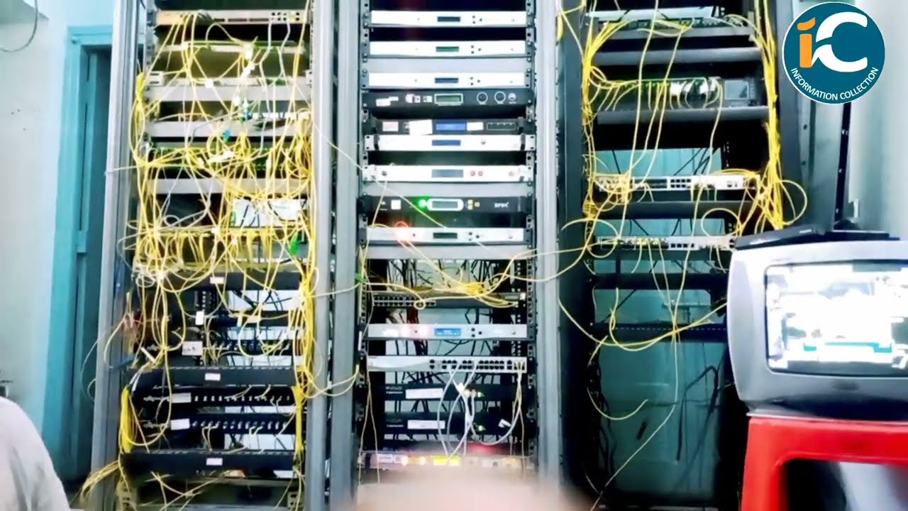 Cable tv Headend Control room devices.. YouTube