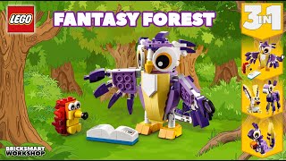 31125 Fantasy Forest Speed Builds + Review