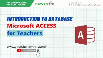 Introduction to Database using MS ACCESS