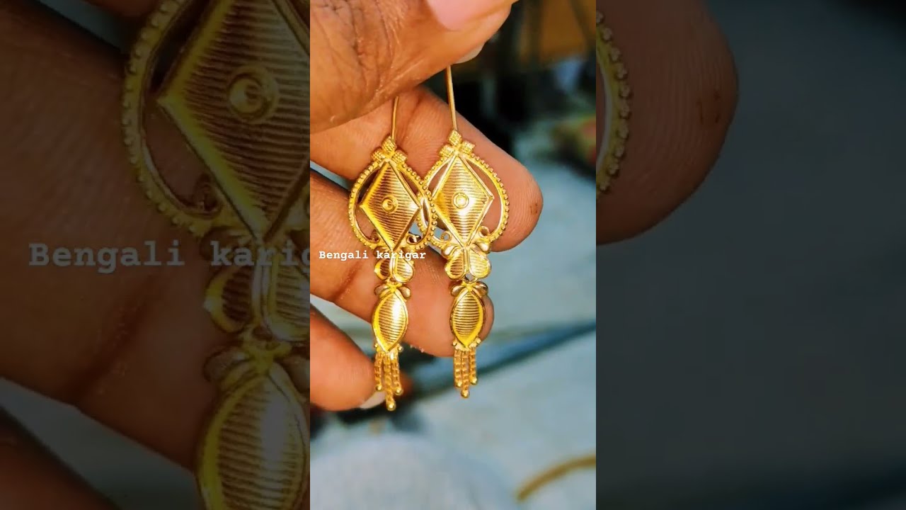 2.938gms EARRINGS 22K Yellow Gold – BangaruRani