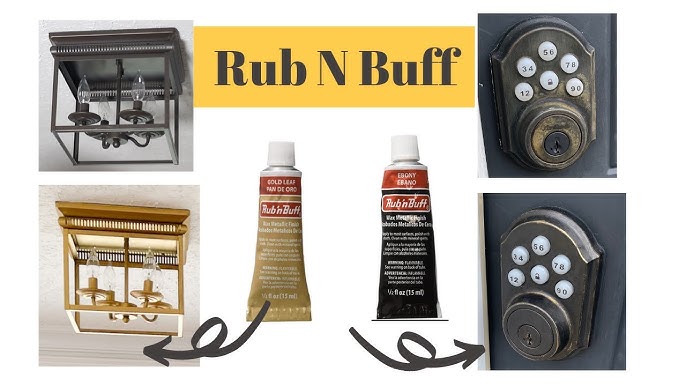 Rub N Buff Mirror Makeover DIY — Blog — Design Confetti