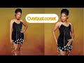 How to draft an overbust corset dress| Victorian corset / step by step