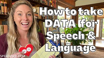 HOW TO TAKE DATA AT HOME FOR TODDLER SPEECH & LANGUAGE SKILLS: Monitor Improvement for Late Talkers!
