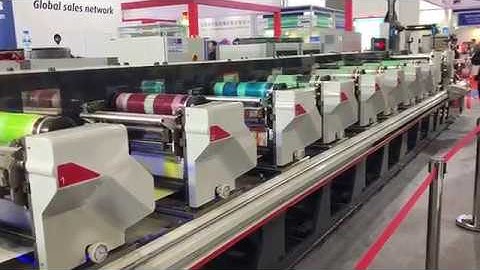 Servo Driven Auto Registration Flexo printing machine