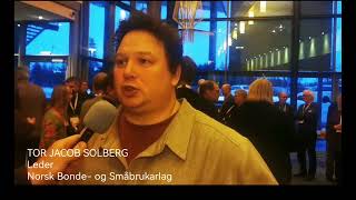 Leder Tor Jacob Solberg I Norges Bonde Og Småbrukarlag