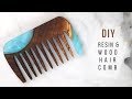 DIY Epoxy Resin & Wood Comb | Collab With Pneumatic Addict