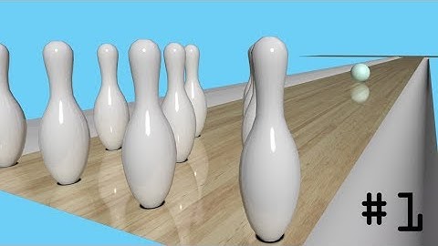 3DS Max | Showcase - Modelling a bowling centre | part 1