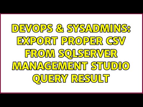 DevOps & SysAdmins: