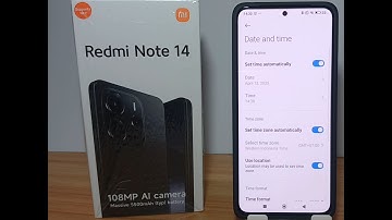 How To Set Date And Time on Redmi Note 14