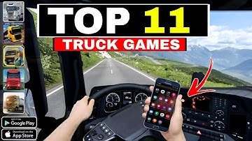 TOP 11 BEST TRUCK SIMULATOR Games For ANDROID & iOS 2025 #trucksimulator