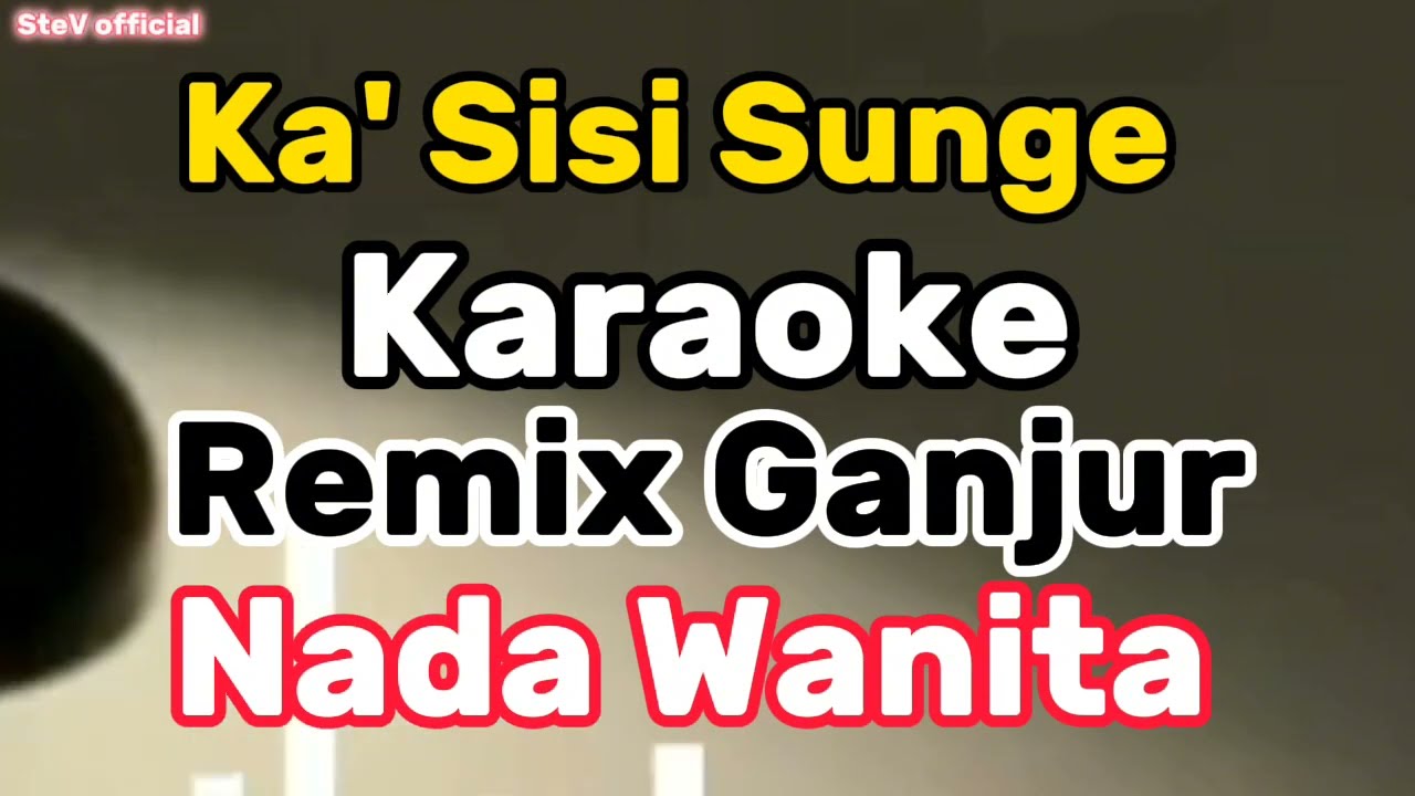 Karaoke Bakanalan || Remix Ganjur || Nada Wanita