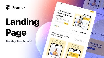 Framer Tutorial - Build a Landing Page from Scratch
