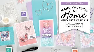February 2023 Make Yourself at Home Hero Arts Card Kit