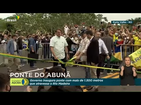 #AoVivo: Liberação de tráfego na ponte sobre o Rio Madeira - BR-364 (RO)